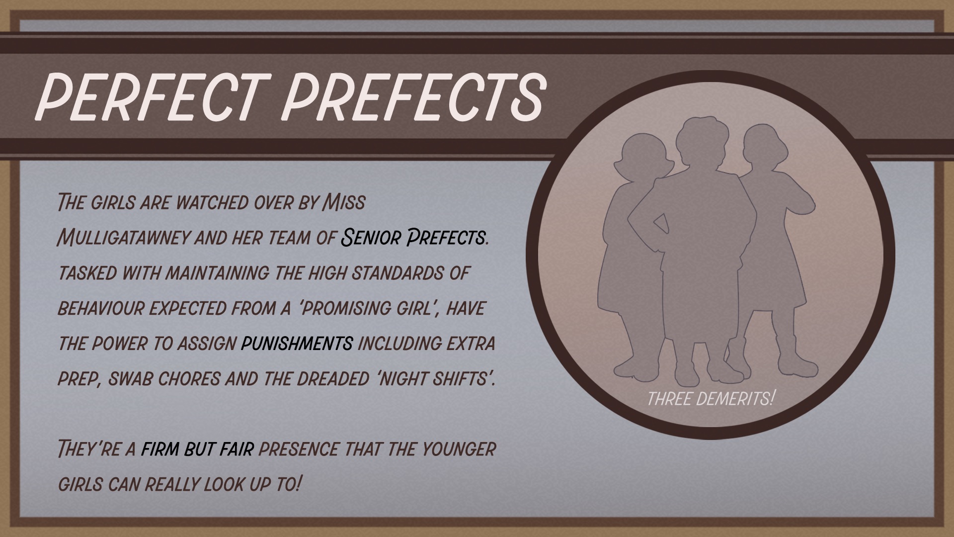 Perfect Prefects